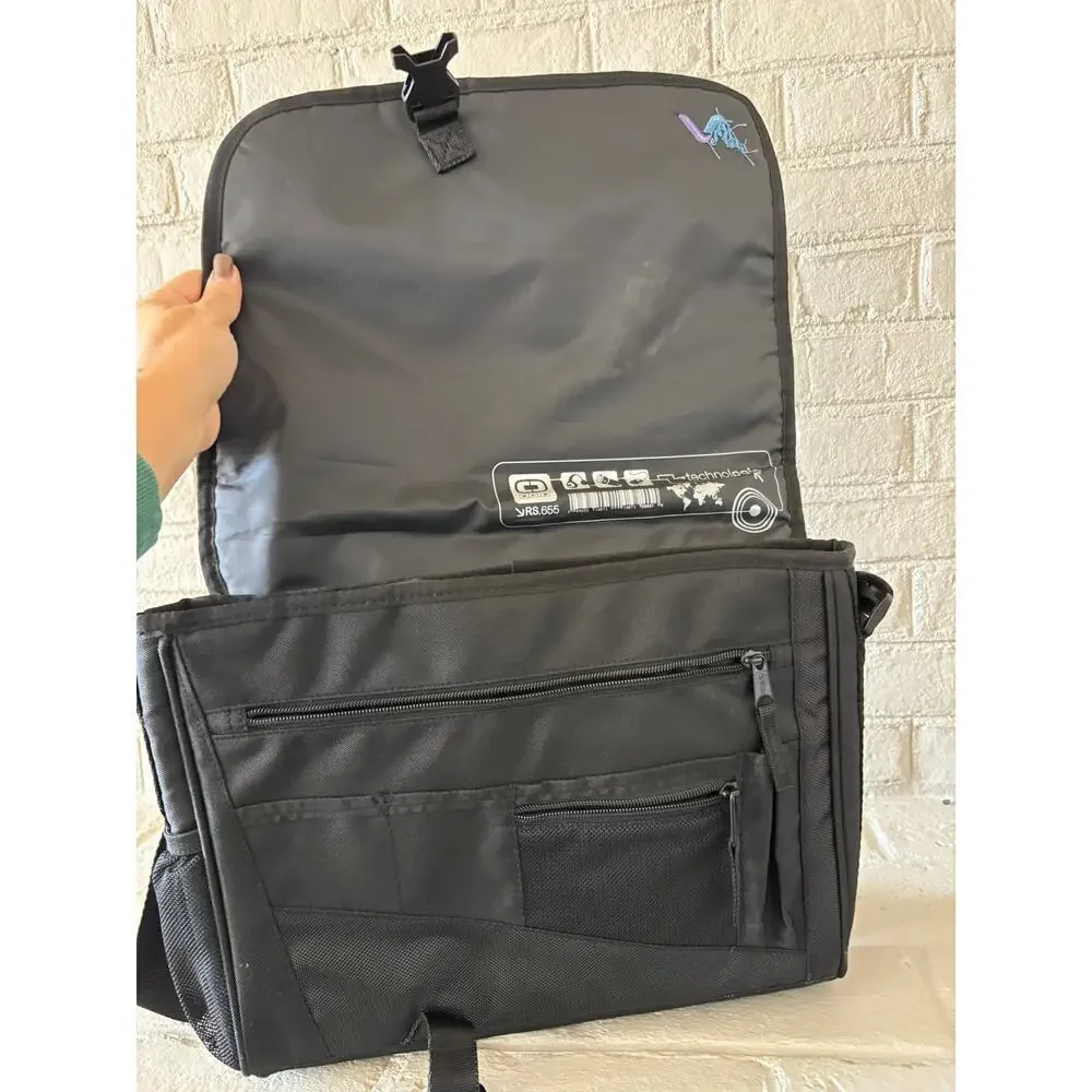 OGIO Technologio RS.655 Black Laptop Messenger Bag